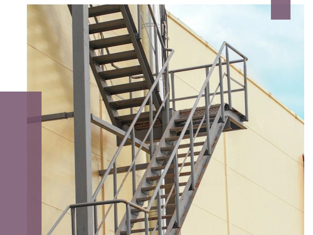 Пожарные лестницы в Дивногорске от 12132 руб. — монтаж и продажа | ПРОЛЁТ-Двн