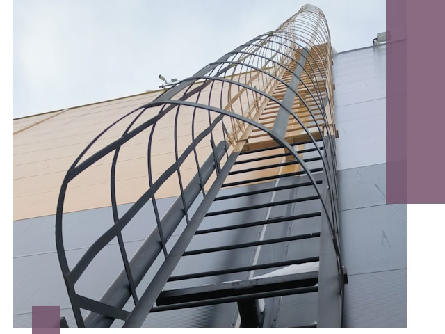 Изготовление и монтаж пожарных лестниц в Дивногорске профессионально