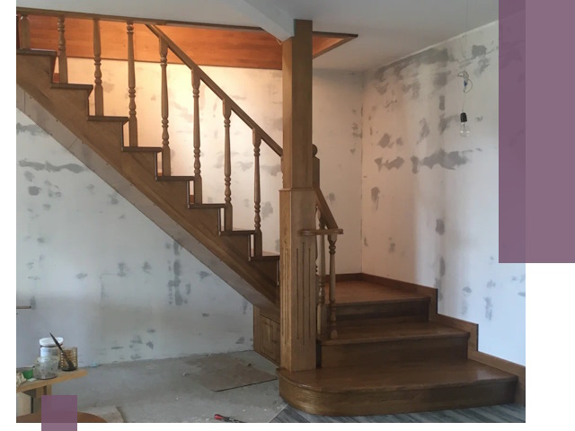 Ремонт деревянных лестниц в Дивногорске: быстро и качественно