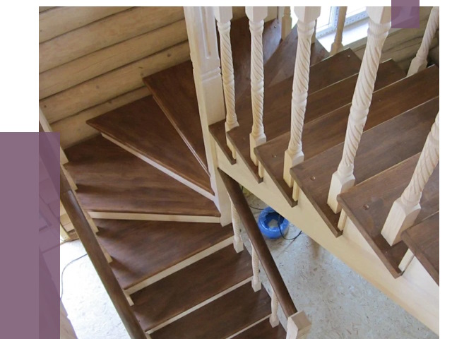 Реставрация деревянных лестниц в Дивногорске от 4246 руб.