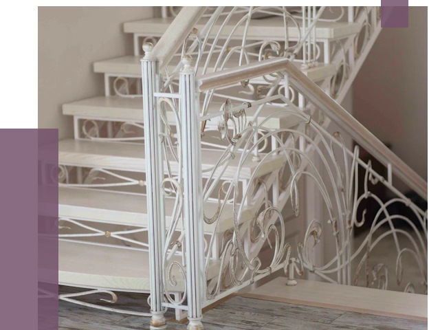 Изготовление кованых лестниц на заказ в Дивногорске от 85935 руб. | ПРОЛЁТ-Двн