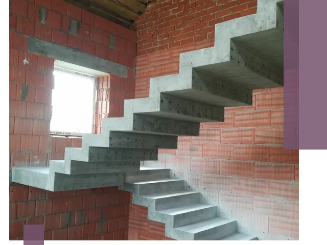 Бетонные лестницы под ключ в Дивногорске: монтаж, демонтаж, ремонт