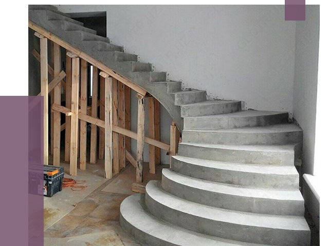 Изготовление бетонных лестниц под ключ в Дивногорске от 19715 руб. | ПРОЛЁТ-Двн