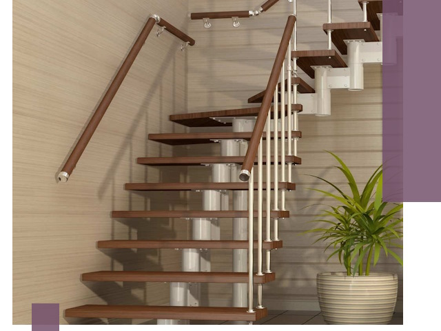 Изготовление модульных лестниц под ключ в Дивногорске