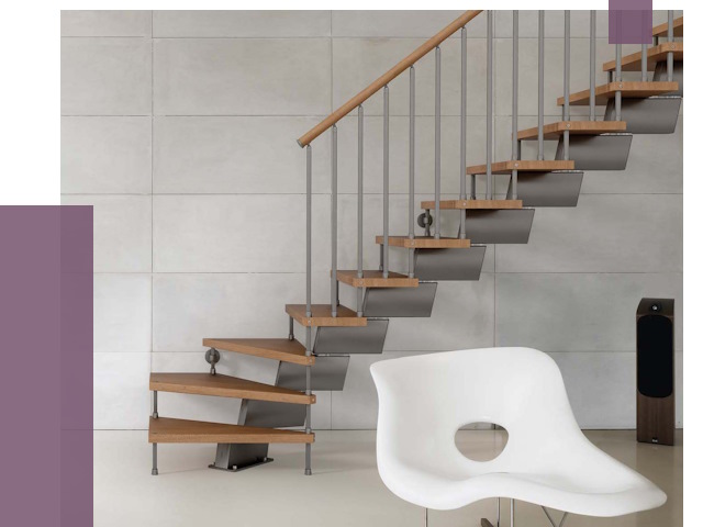 Монтаж модульных лестниц в Дивногорске от 6268 руб. 