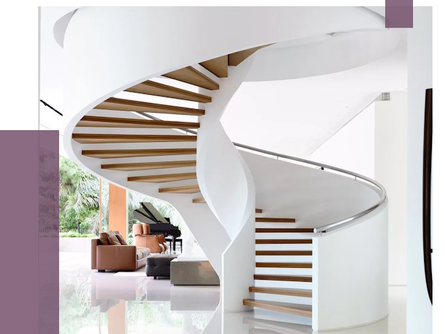 Винтовые лестницы в Дивногорске под ключ от 48023 руб. | ПРОЛЁТ-Двн