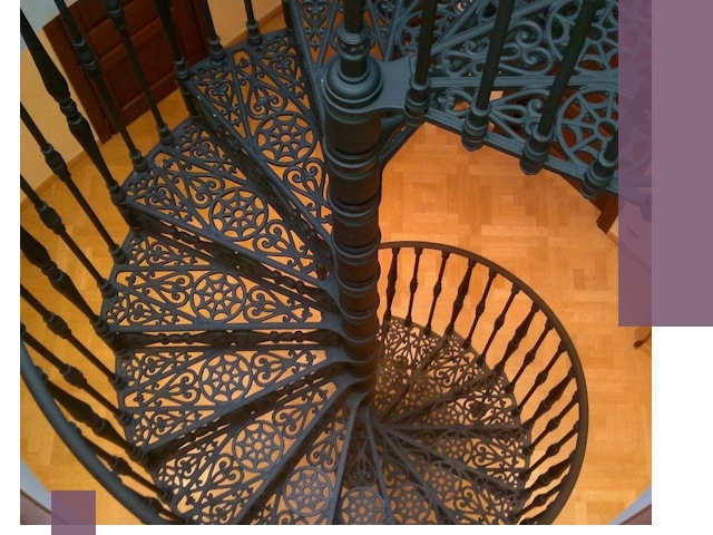 Винтовые лестницы под ключ в Дивногорске: производство и монтаж