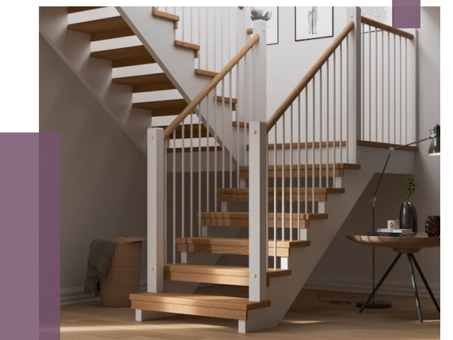 Маршевые лестницы в Дивногорске от 37660 руб. — монтаж | ПРОЛЁТ-Двн