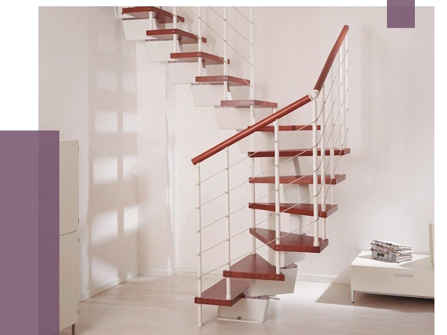Изготовление лестниц на больцах в Дивногорске от 9605 руб. | ПРОЛЁТ-Двн