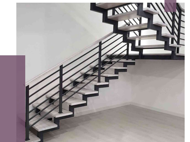 Лестницы на металлокаркасе под ключ в Дивногорске от 12638 руб. | ПРОЛЁТ-Двн