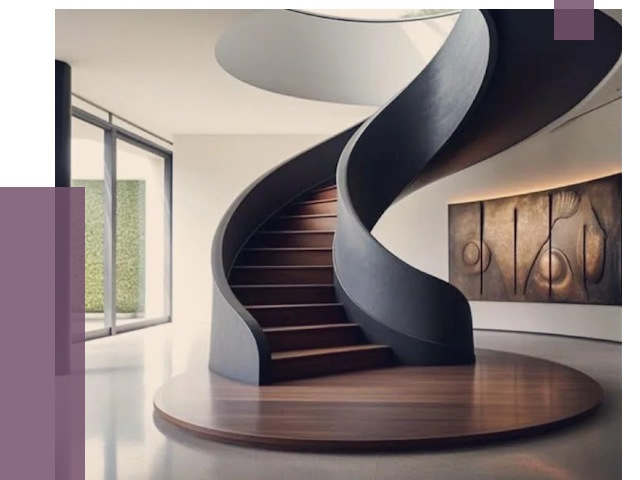 Элитные лестницы под заказ в Дивногорске от 187035 руб. — ПРОЛЁТ-Двн