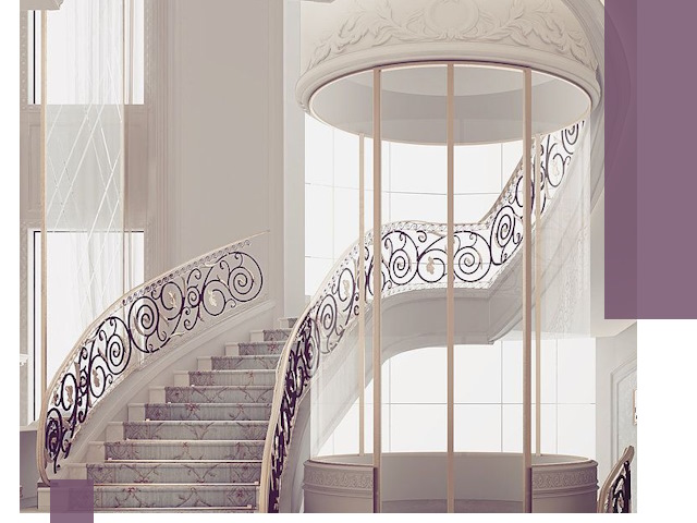 Элитные лестницы на заказ высокого класса в Дивногорске