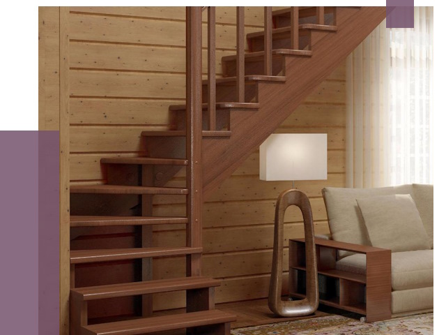 Лестницы эконом класса в Дивногорске от 18046 руб. бюджетные решения