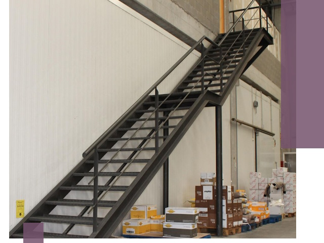 Лестницы для производства в Дивногорске — изготовление и монтаж