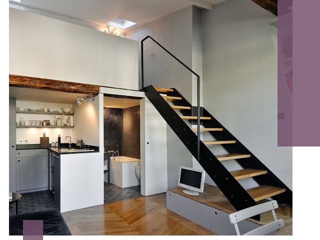 Лестницы на антресоль под ключ в Дивногорске — изготовление и монтаж