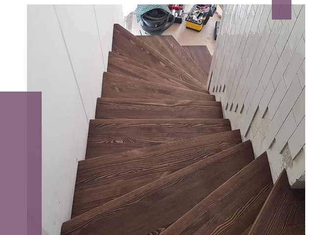 Замена ступеней лестницы в Дивногорске от 8290 руб.  | ПРОЛЁТ-Двн