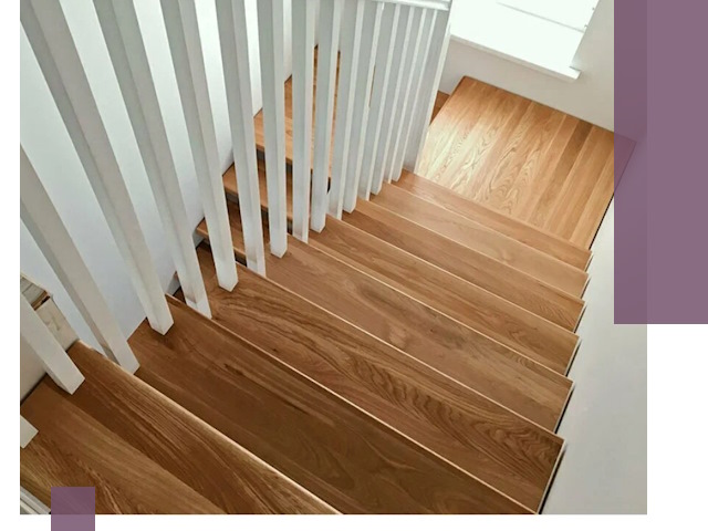 Лестницы из бука в Дивногорске: изготовление, монтаж и демонтаж