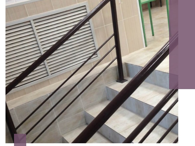 Изготовление перил из металла под ключ в Дивногорске