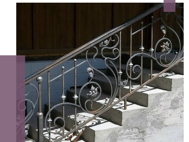 Кованые перила в Дивногорске от 8594 руб. под ключ — качество от ПРОЛЁТ-Двн