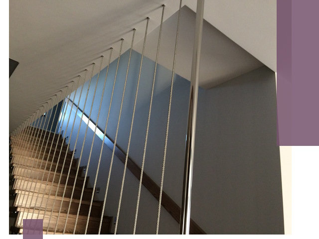 Тросовые перила под ключ в Дивногорске — производство и монтаж