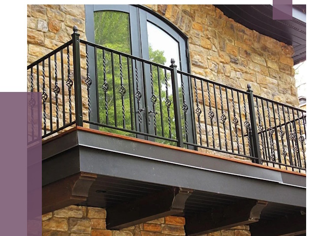 Балконные ограждения в Дивногорске от 7936 руб. — купить | ПРОЛЁТ-Двн