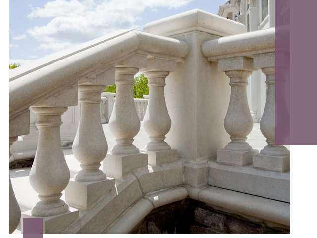 Балюстрады из металла и камня под ключ в Дивногорске