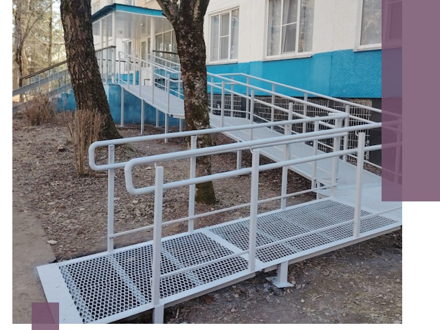 Пандусы под ключ в Дивногорске: изготовление, монтаж и демонтаж