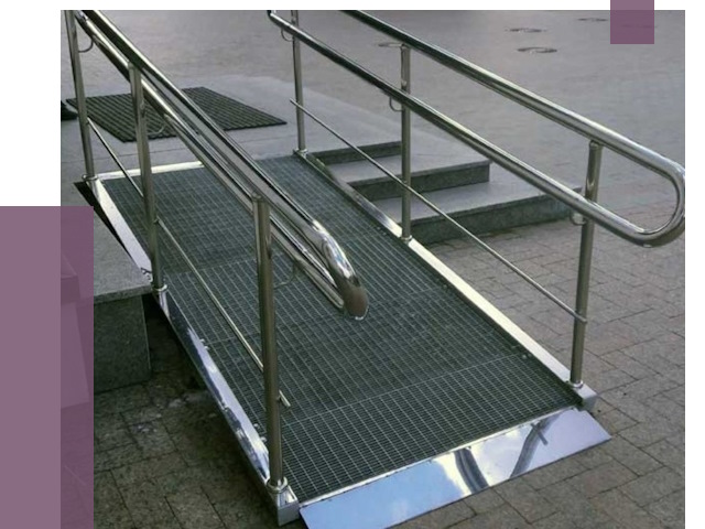 Монтаж пандусов для инвалидов в Дивногорске от 8513 руб. под ключ | ПРОЛЁТ-Двн