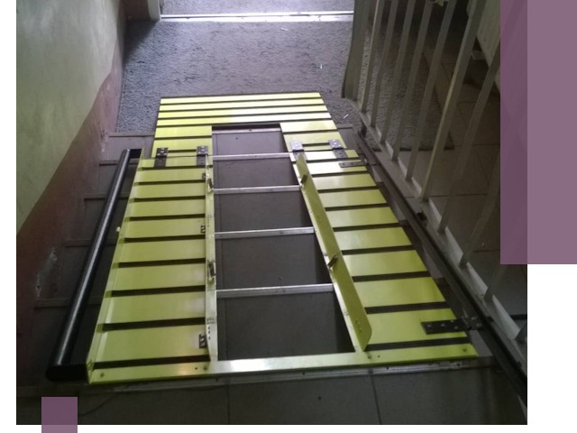 Профессиональный монтаж пандуса в подъезд в Дивногорске