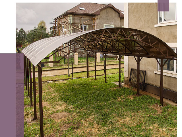 Демонтаж навесов в Дивногорске от 4550 руб. — разборка и вывоз | ПРОЛЁТ-Двн