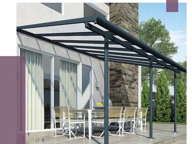 Навесы пристенные в Дивногорске от 8998 руб. — монтаж и установка | ПРОЛЁТ-Двн