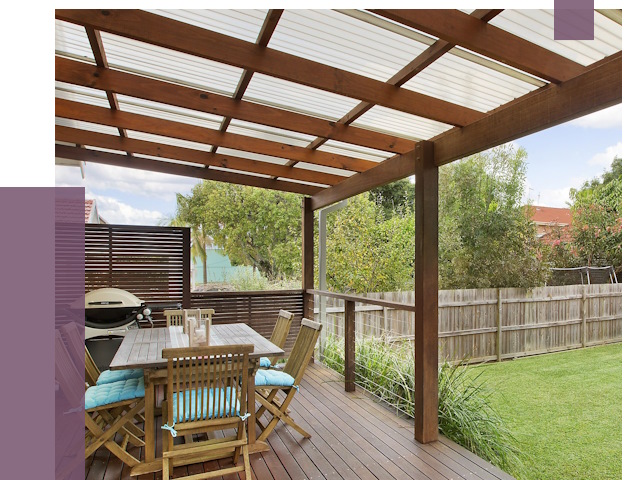 Навесы во двор в Дивногорске от 12536 руб. — монтаж | ПРОЛЁТ-Двн