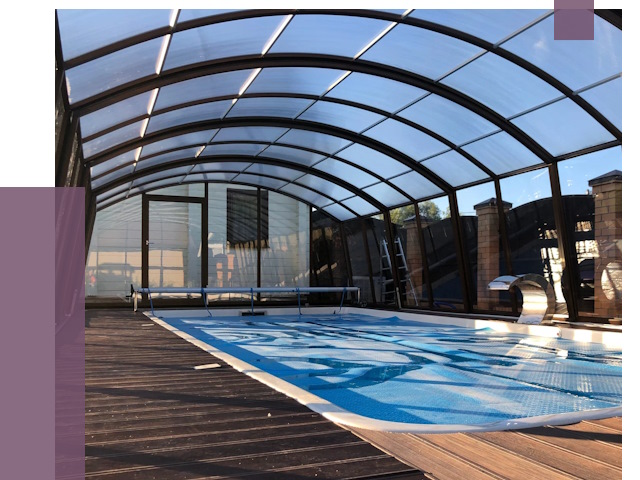 Навесы для бассейна в Дивногорске от 16580 руб. под ключ | ПРОЛЁТ-Двн