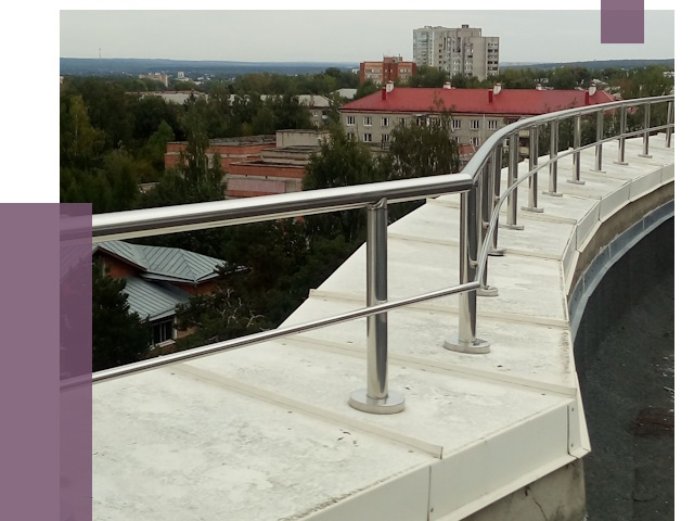 Парапеты и ограждения кровли в Дивногорске от 4903 руб.