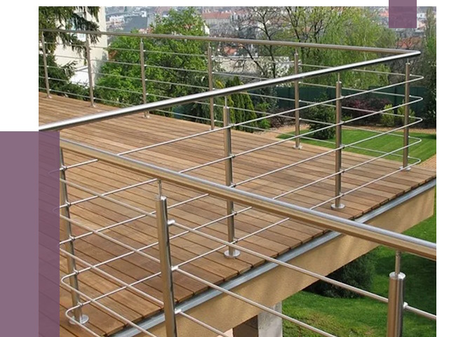 Алюминиевые парапеты в Дивногорске под ключ от 7684 руб. 