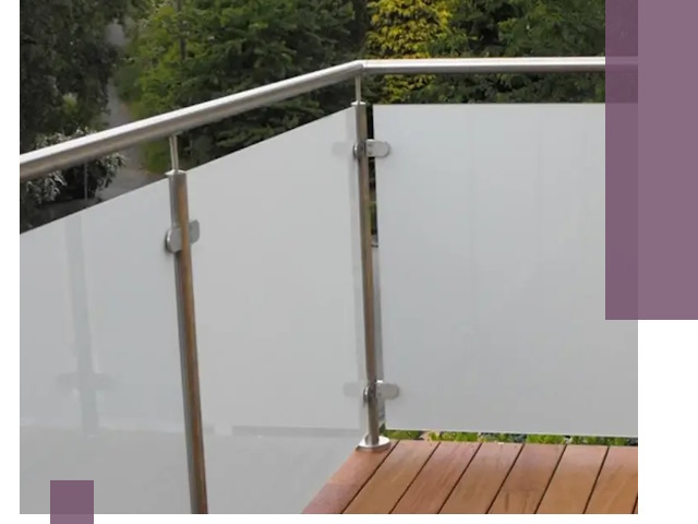 Алюминиевые парапеты для балконов и террас в Дивногорске