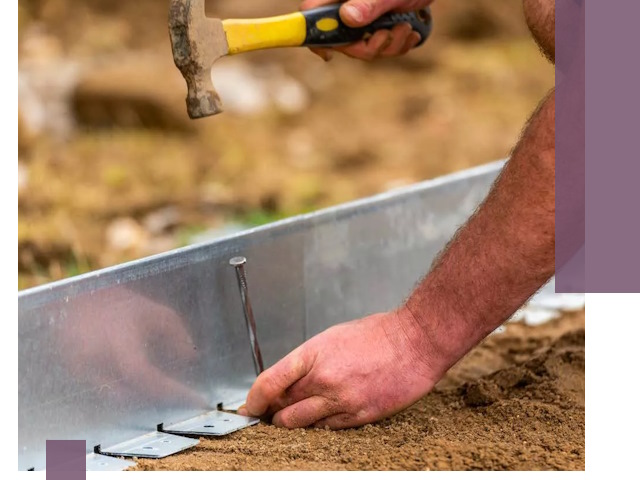 Монтаж металлических бордюров в Дивногорске быстро и качественно