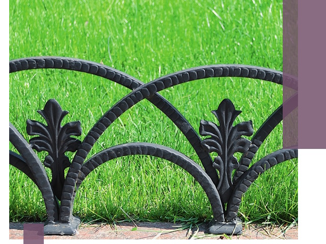 Декоративные металлические бордюры под ключ в Дивногорске