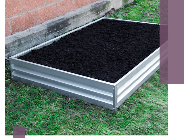 Металлические бордюры для грядок в Дивногорске: прочность и аккуратность