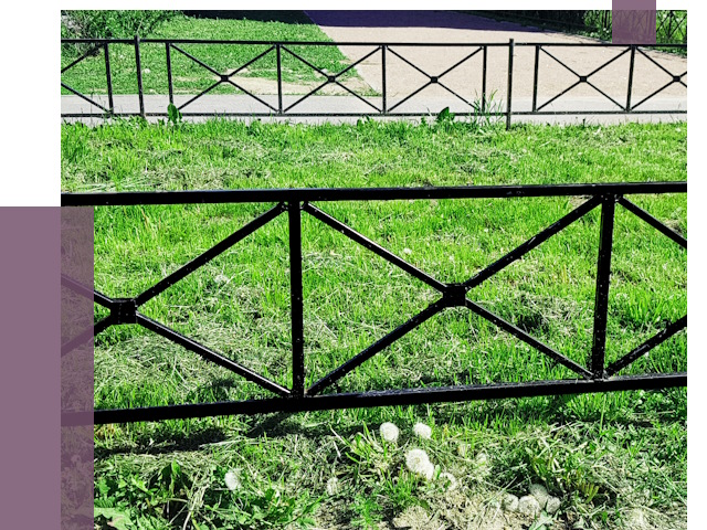 Металлические газонные ограждения в Дивногорске от 4246 руб.