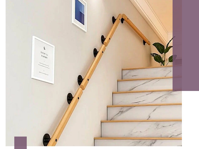 Поручни металлические и деревянные под ключ в Дивногорске