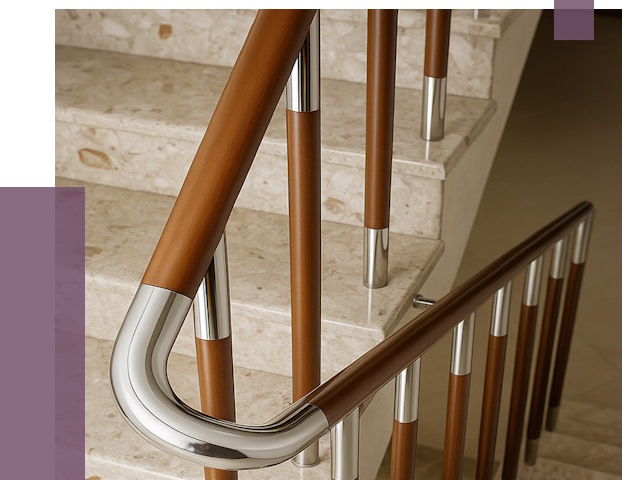 Монтаж поручней в Дивногорске от 9605 руб. монтаж под ключ | ПРОЛЁТ-Двн