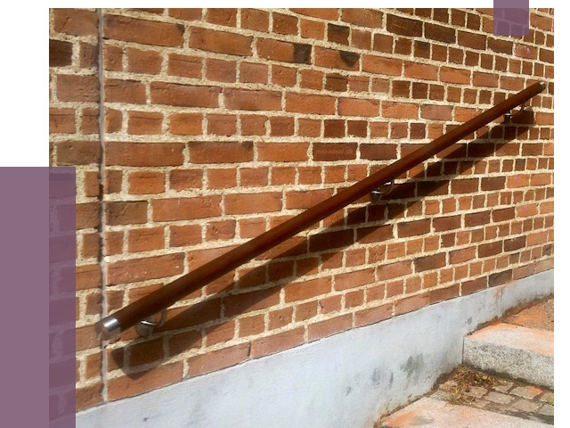 Изготовление пристенных поручней в Дивногорске от 4398 руб. — ПРОЛЁТ-Двн