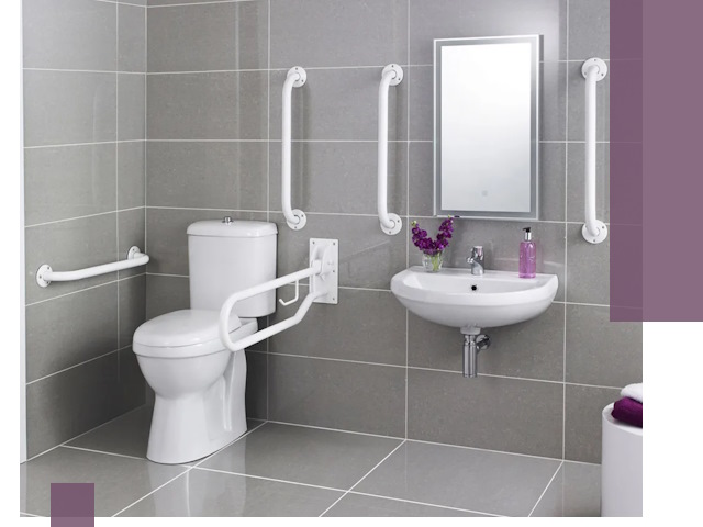 Поручни для санузлов в Дивногорске: установка, ремонт и монтаж