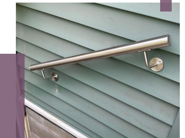 Поручни из нержавеющей стали в Дивногорске от 7583 руб.  | ПРОЛЁТ-Двн